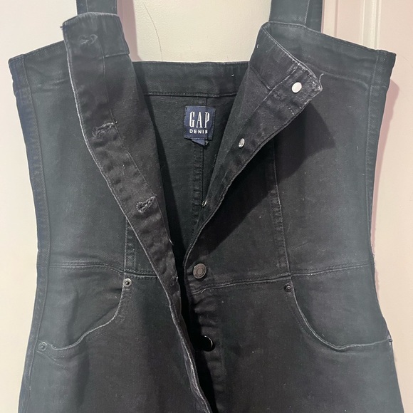 GAP Dark Denim Mini Dress - Picture 2 of 2